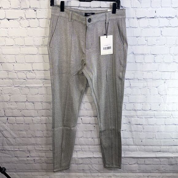 ✨ Icon Chevron Trousers in Gray - Size 32, Inseam 29 Inches, New with Tag - Picture 3 of 6